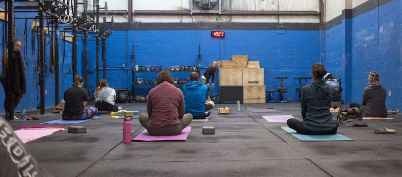 Rivalry Fitness Yoga Class